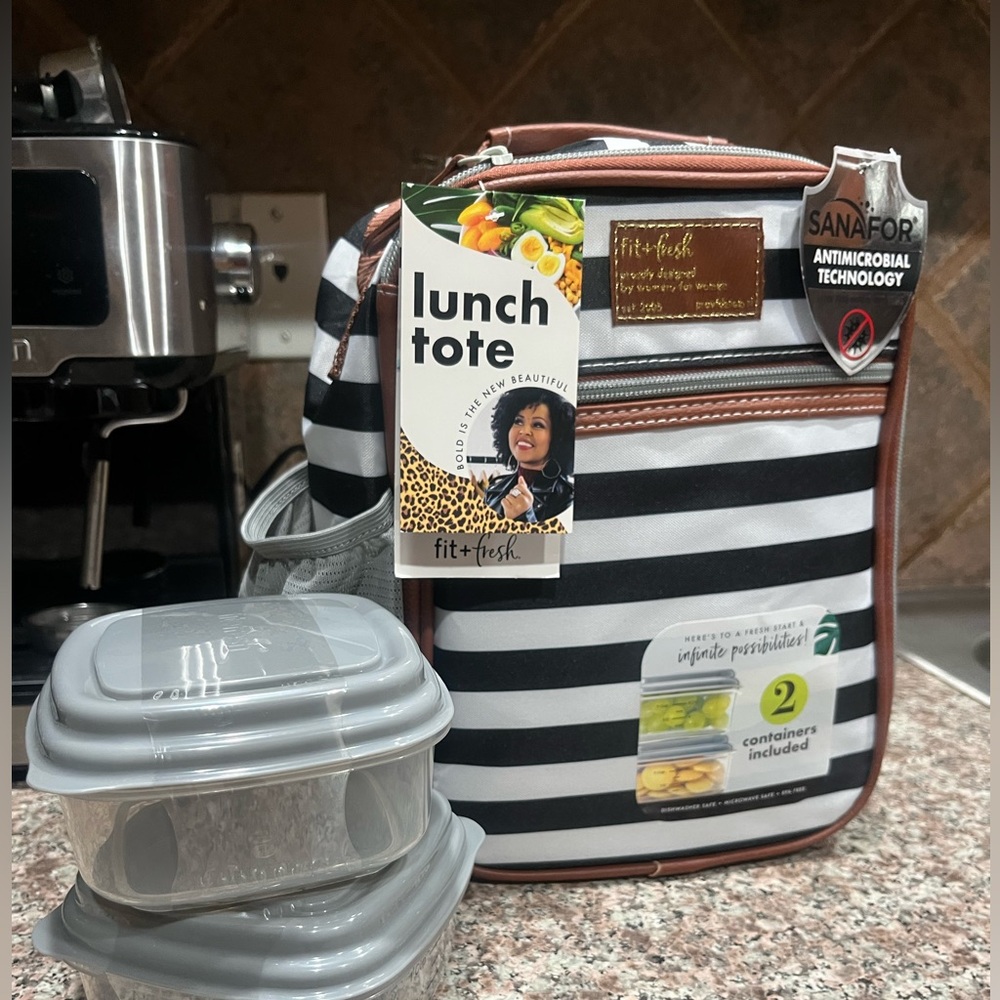 Fit & Fresh really nice includes containers  Lunch bags